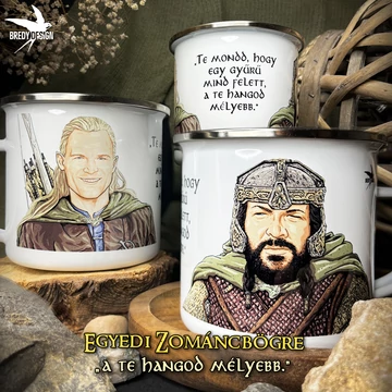 Gimli Spencer x Legolas Hill bögre