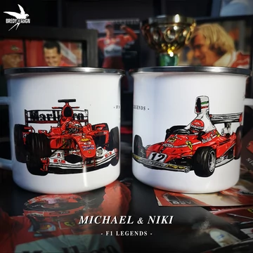 F1 Legends – Michael x Niki bögre 